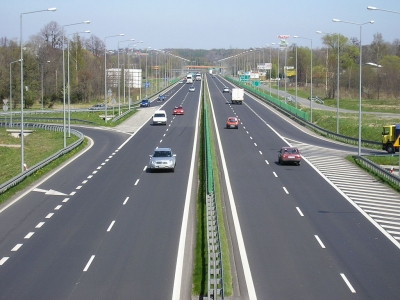 Harta Drumului Expres Galaţi - Brăila: 11 km, patru benzi, două viaducte, două podeţe