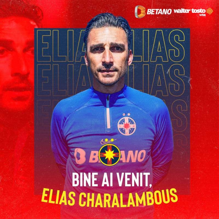 Cipriotul Elias Charalambous, noul antrenor al FCSB