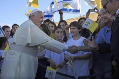 Papa Francisc către musulmani şi evrei: „Să lucrăm împreună pentru pace”