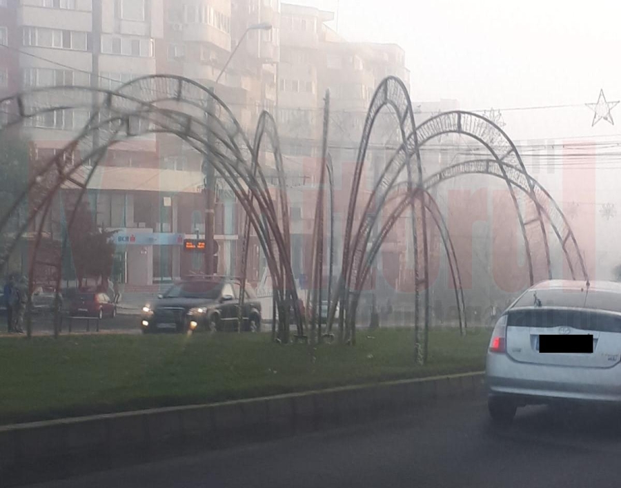 Decoraţiuni spectaculoase pe str. Brăilei