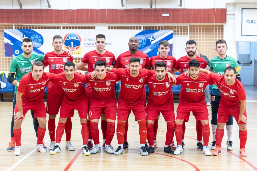 United va juca în faţa suporterilor gălăţeni în Main Round-ul UEFA Futsal Champions League