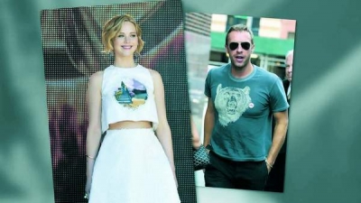 Chris Martin şi Jennifer Lawrence par a fi în continuare împreună