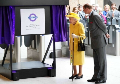 Regina Elisabeta a II-a a inaugurat o linie de metrou ce îi poartă numele (VIDEO)