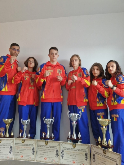 ACS Triumf Dojo Galaţi s-a întors cu şase medalii de la Europene