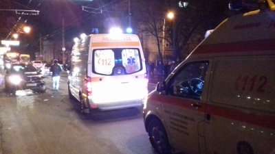 Accident cu cinci victime pe str. Domnească
