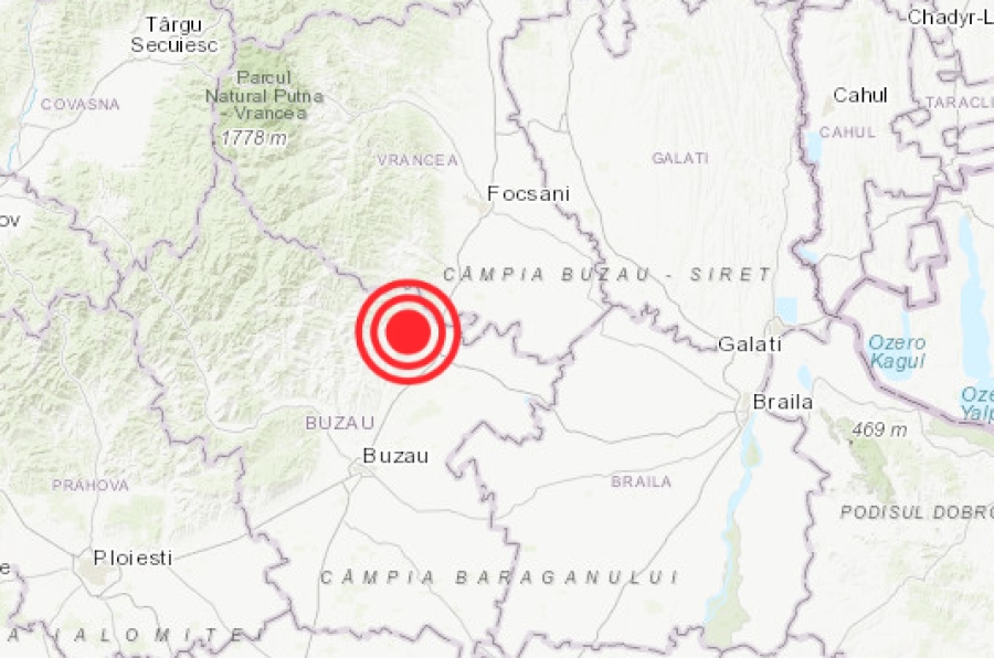 A FOST CUTREMUR! Seism de aproape 4 grade, în zona Vrancea, Buzău
