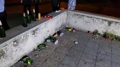 Amenzi grele pentru consumul de alcool pe domeniul public (FOTO)