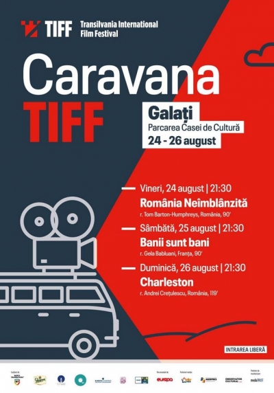 Un weekend plin de filme în aer liber la Galaţi