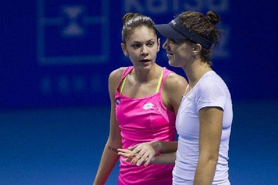 Patricia Maria Ţig şi Andreea Mitu s-au oprit în semifinale