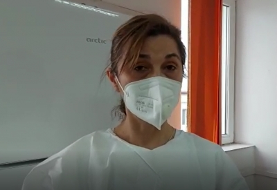Dr. Manuela Arbune, primul medic din Galaţi vaccinat împotriva COVID-19