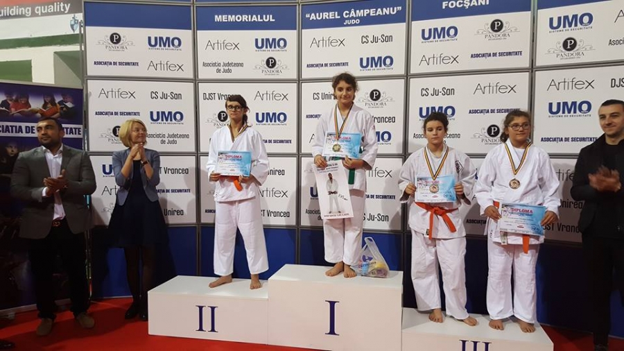 Patru medalii pentru judoka de la CSS Galaţi