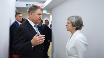 Klaus Iohannis, întâlnire cu Theresa May la Londra