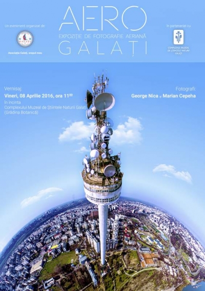 Expoziţie excepţională de fotografie aeriană la Galaţi