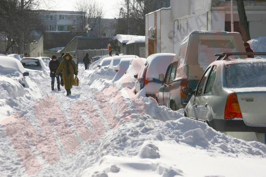 Deszăpezirea Galaţiului continuă