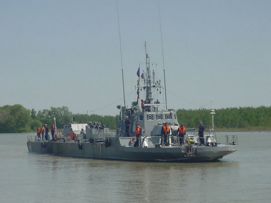 Exerciţiul Danube Protector: Activităţi de instruire cu şase nave militare fluviale, la Galaţi şi Brăila