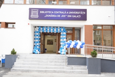 Inaugurare la Universitatea „Dunărea de Jos” Galaţi: Biblioteca Universitară, la cele mai înalte standarde (FOTO)