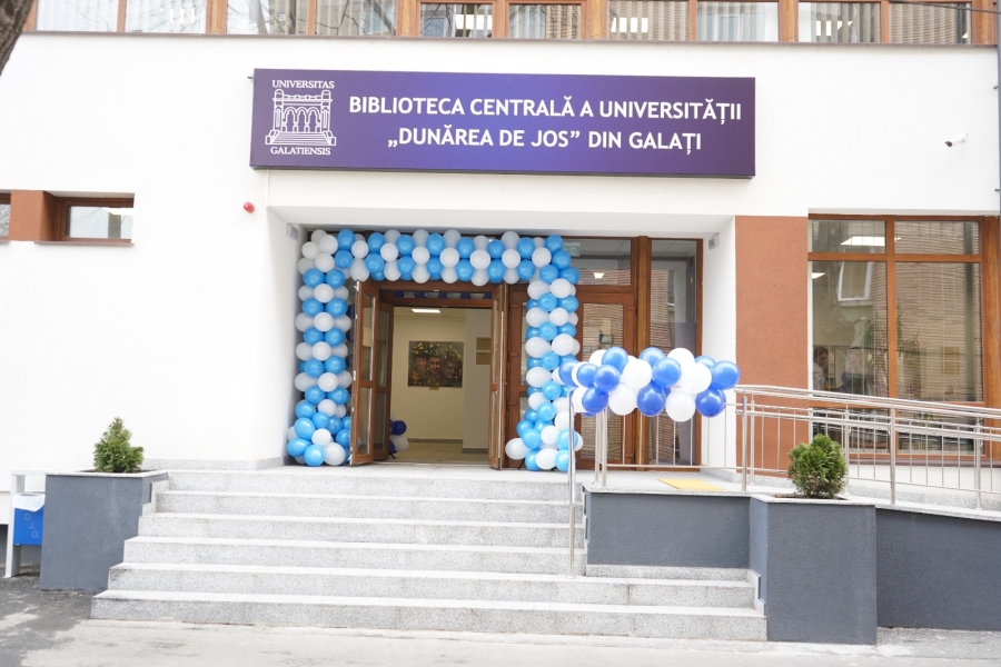 Inaugurare la Universitatea „Dunărea de Jos” Galaţi: Biblioteca Universitară, la cele mai înalte standarde (FOTO)