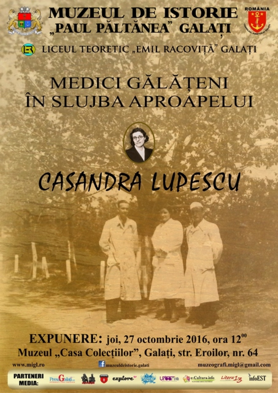 Medici gălăţeni în slujba aproapelui - Casandra Lupescu