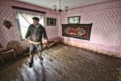 Cornel Gingăraşu, premiul I la concursul naţional de fotografie pe teme de catastrofe naturale