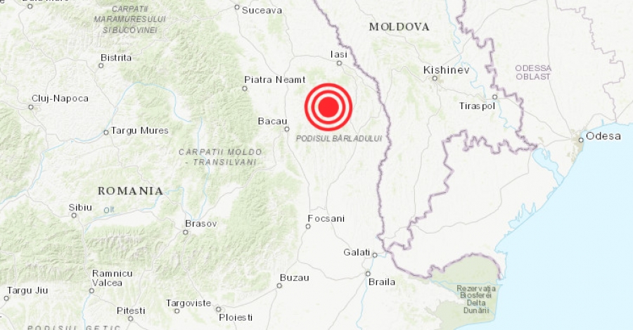 Cutremur în miez de noapte în Moldova, Vaslui