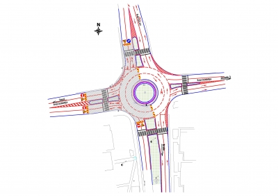 Circulaţia autovehiculelor dinspre Tecuci către Brăila va fi interzisă pe B-dul Dunărea pentru o zi