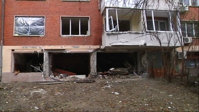 Victima arsă din blocul care a explodat în centrul Galațiului a decedat