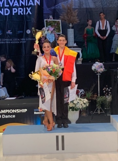 Galăţeanul Rareş Vădana, Vicecampion Mondial la dans sportiv