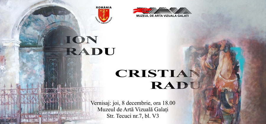 Vernisaj: Expoziţie de pictură semnată Ion Radu şi Cristian Radu
