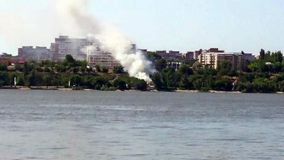 Foc pe Faleză, de la o ţigară