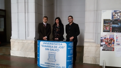 Trei studenţi, în „schimb de experienţă” la conducerea universităţii