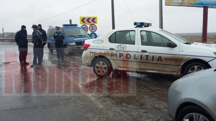 Şoseaua Dig Galaţi Brăila, închisă pentru câteva ore