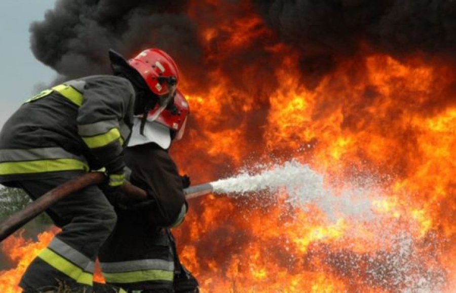 Incendiu mortal în Bereşti: O bătrână a murit carbonizată