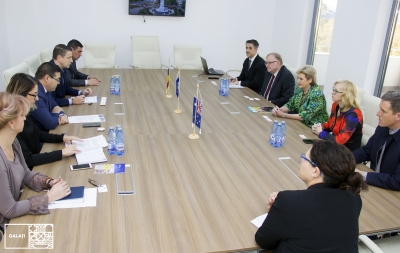 Delegaţie parlamentară din Australia, în vizită la Primărie