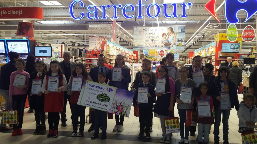Concursul de Desene Carrefour şi-a desemnat câştigătorii