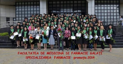 O nouă generaţie de farmacişti, la Galaţi
