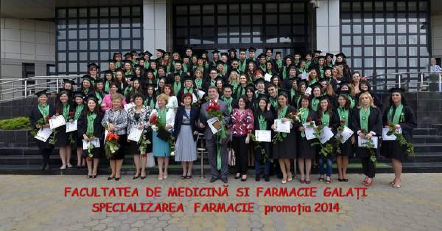 O nouă generaţie de farmacişti, la Galaţi