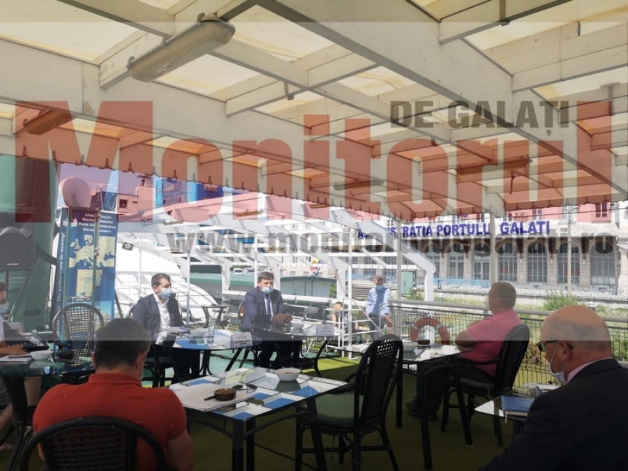 Conducerea APDM Galaţi faţă în faţă cu comunitatea portuară