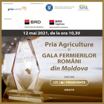 Gala Fermierilor Români din Moldova 2021: Un eveniment major pentru agricultură, miercuri, la Iaşi