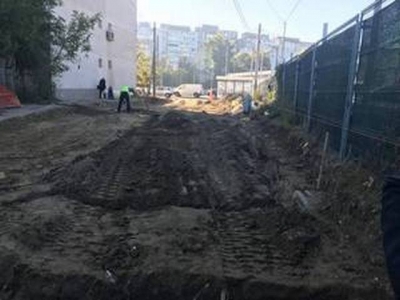 Au început lucrările pe strada Leonida Zamfirescu