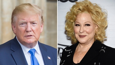 Donald Trump: Bette Midler este o psihopată terminată