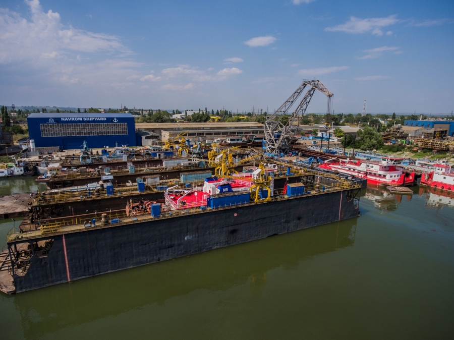 Navrom Shipyard Galaţi a finalizat fuziunea cu Cernavodă Shipyard