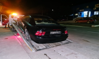 Gălăţean prins în trafic cu maşina radiată