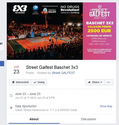 Azi începe Street Galfest