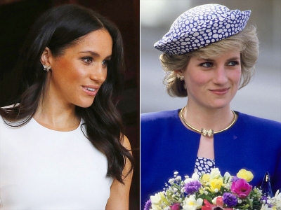 Ducesa Meghan comparată cu prinţesa Diana