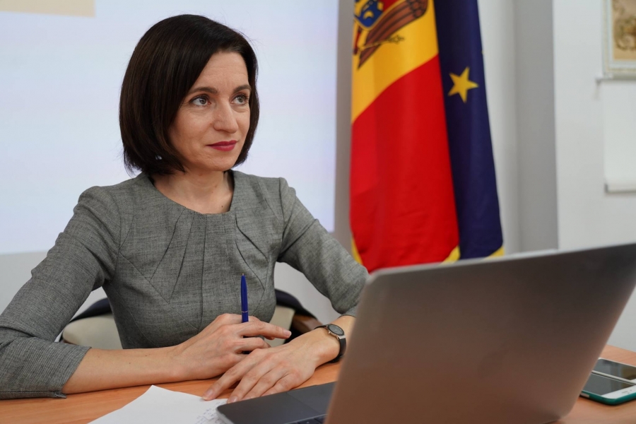 Preşedintele Republicii Moldova, Maia Sandu, va întreprinde o vizită oficială în Ucraina pe 12 ianuarie