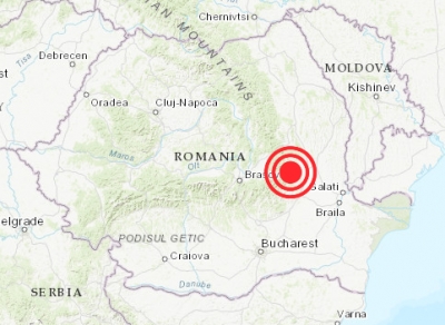 Cutremur de 3.6 grade, noaptea trecută, în Vrancea