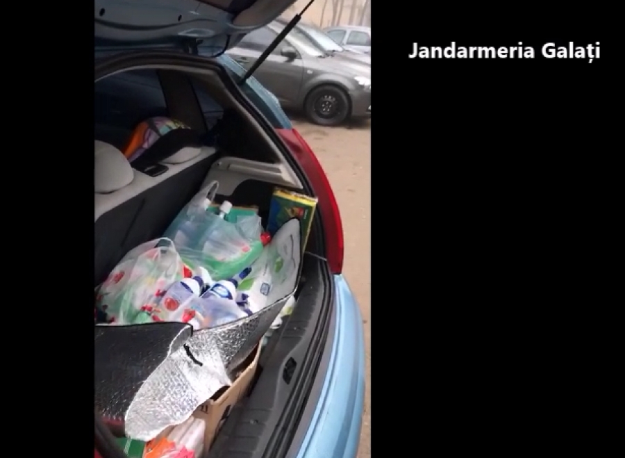 Vânzătoare ambulantă, amendată de jandarmii gălăţeni (VIDEO)