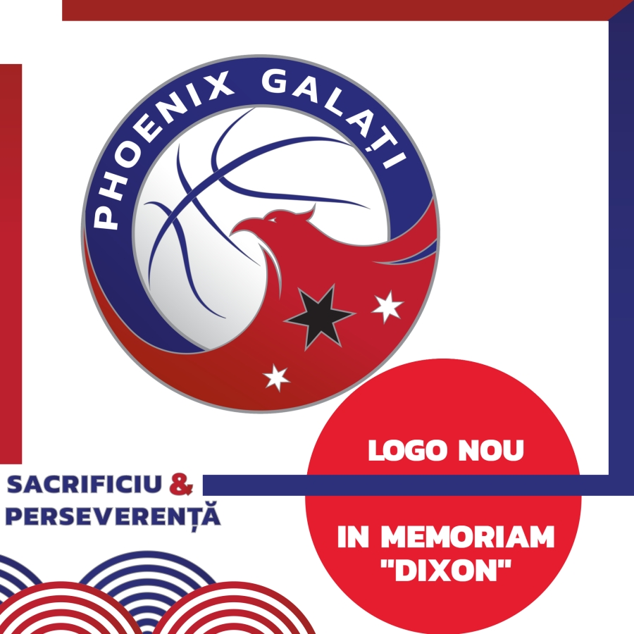 Phoenix Galaţi, logo nou in memoriam "DIXON"