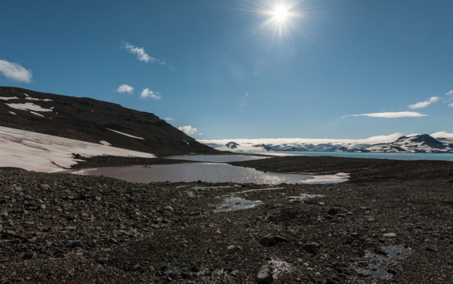 Weekend de "foc" în Antarctica. Temperaturile au fost şi cu peste 40 de grade peste normalul perioadei