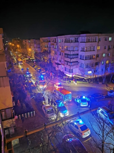 Impact pe str Oltului. O femeie de 70 de ani e în spital